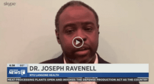 Spectrum News NY1: Dr. Joseph Ravenell, NYU