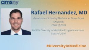 WBAI: Interview with AMSNY Diversity in Medicine Program Alumnus Dr. Rafael Hernandez