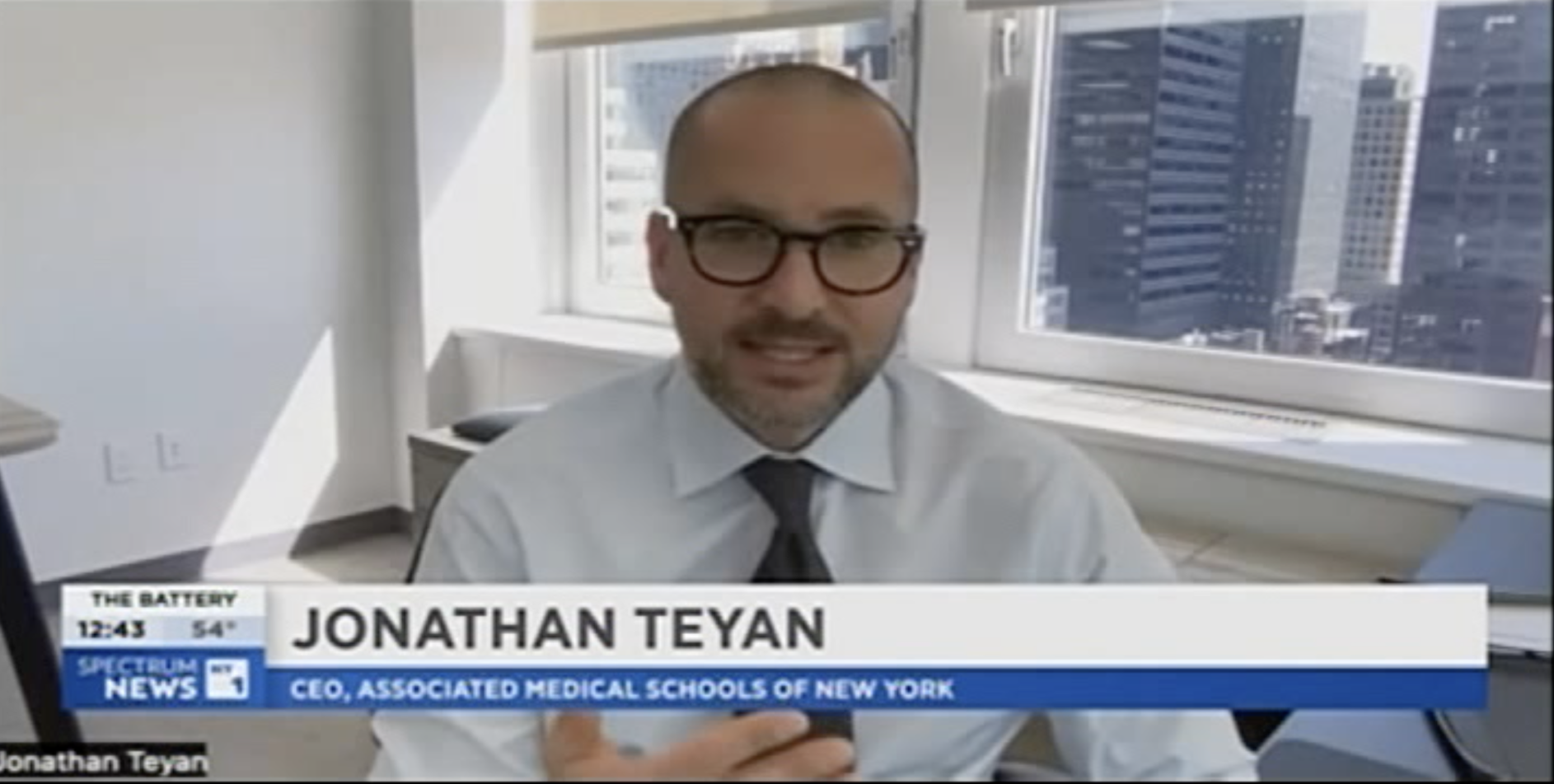 NY1: AMSNY CEO on Potential Impact of Proposed Research Cut