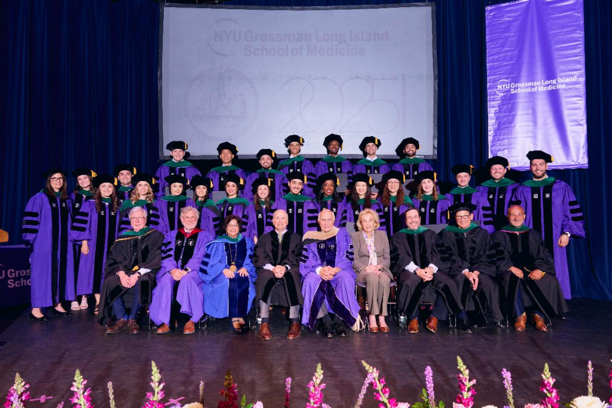 NYU Grossman Long Island School of Medicine Celebrates 2025 Graduates