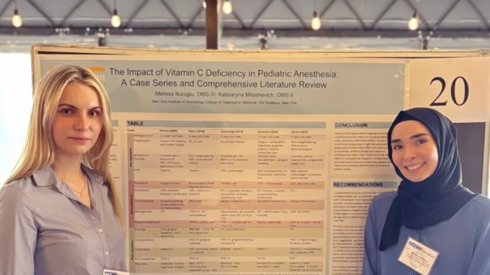 New York Institute of Technology College of Osteopathic Medicine: Student Researchers Shine at Medical Symposium